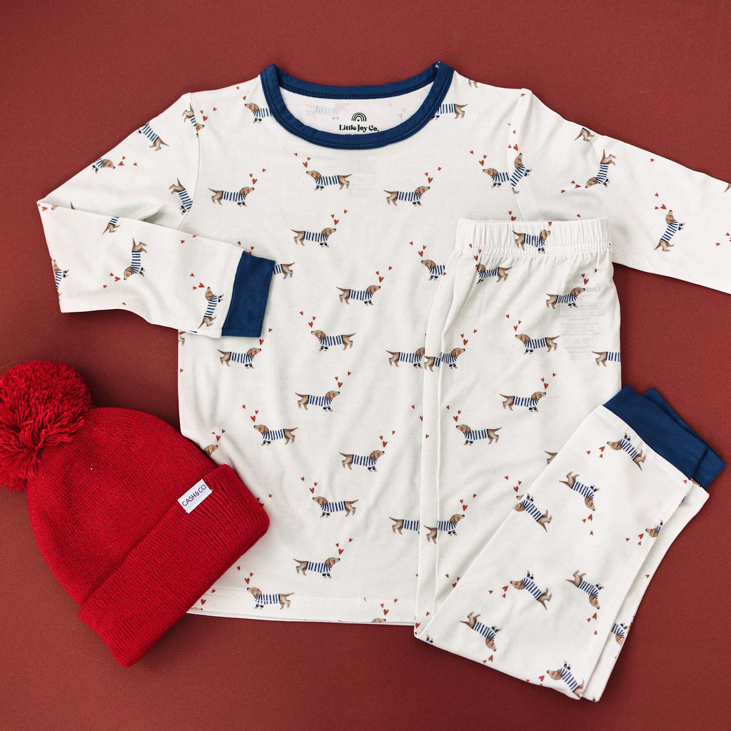 Puppy Love 2pc Bamboo Pajamas