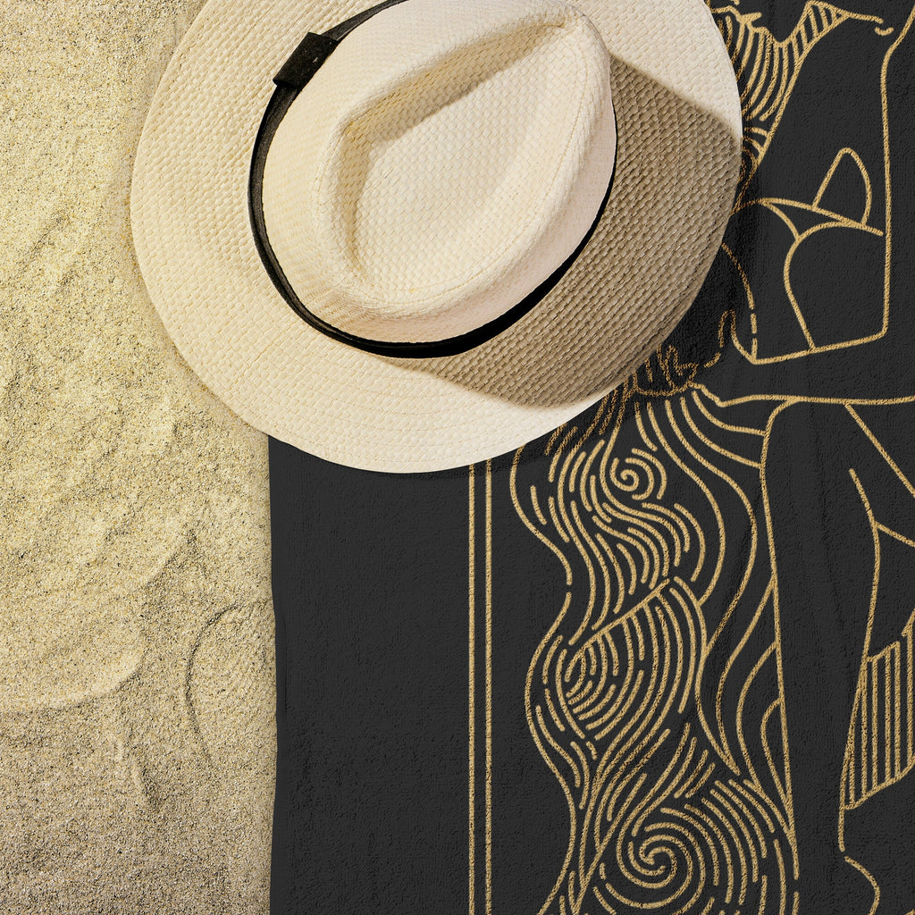 Zodiac Sign Bath and Beach Towels