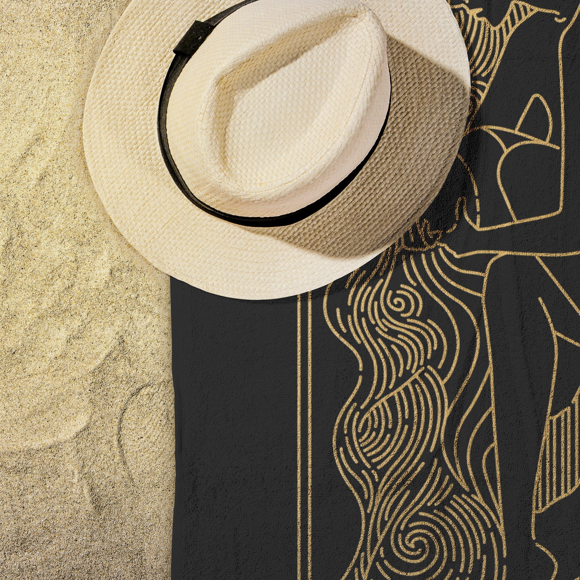Zodiac Sign Bath and Beach Towels