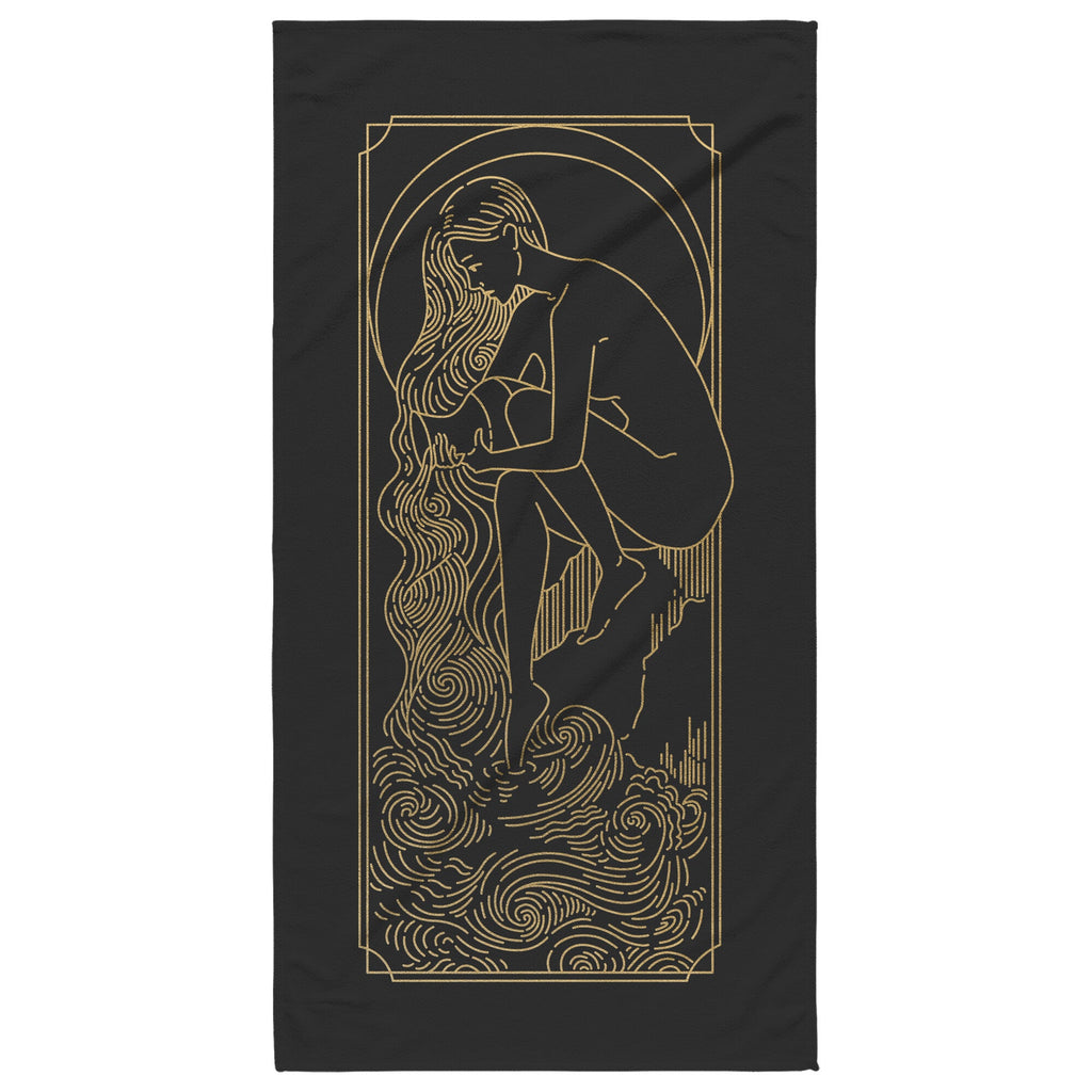 Zodiac Sign Bath and Beach Towels