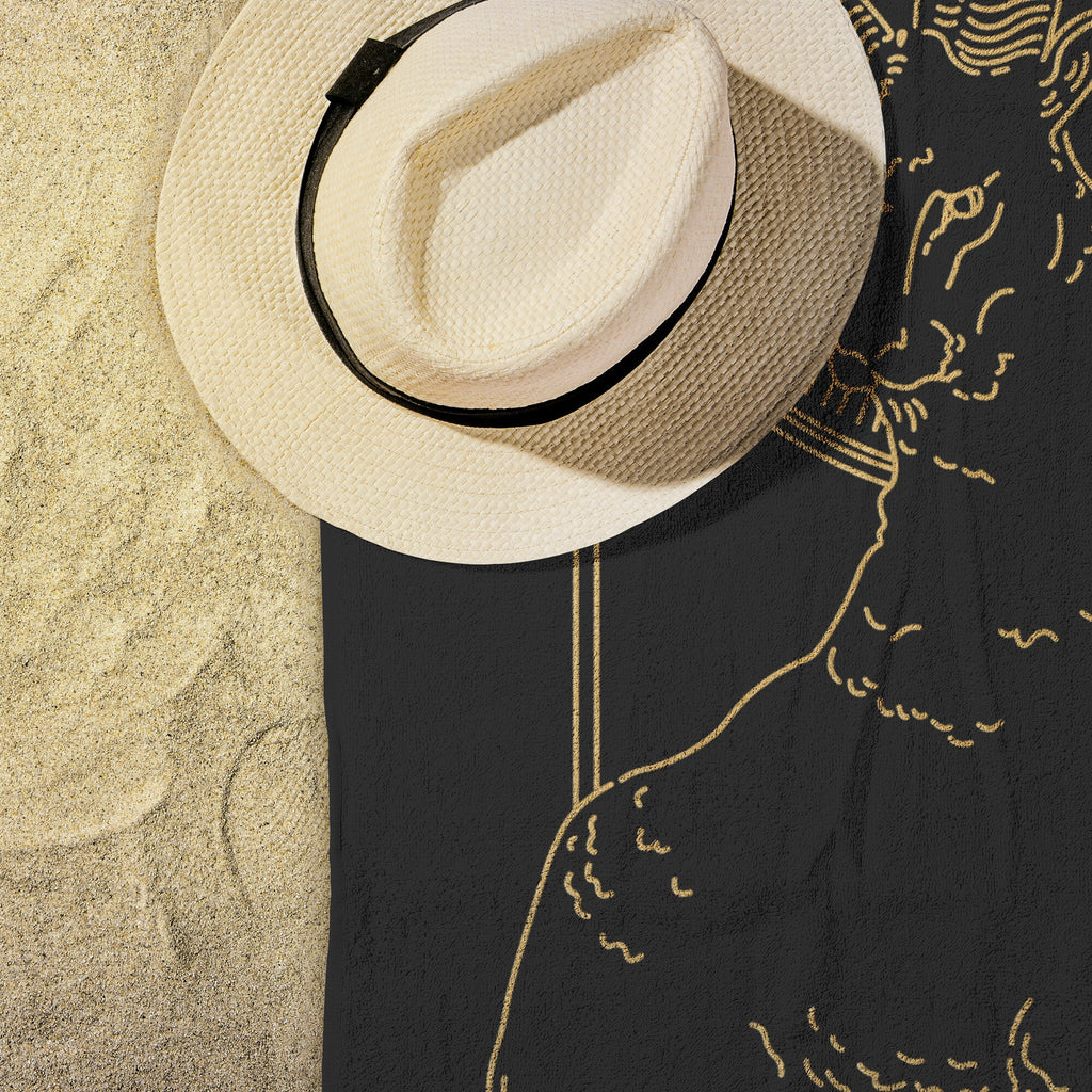 Zodiac Beach Towel - Aries