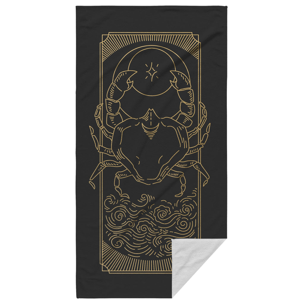 Zodiac Beach Towel - Cancer