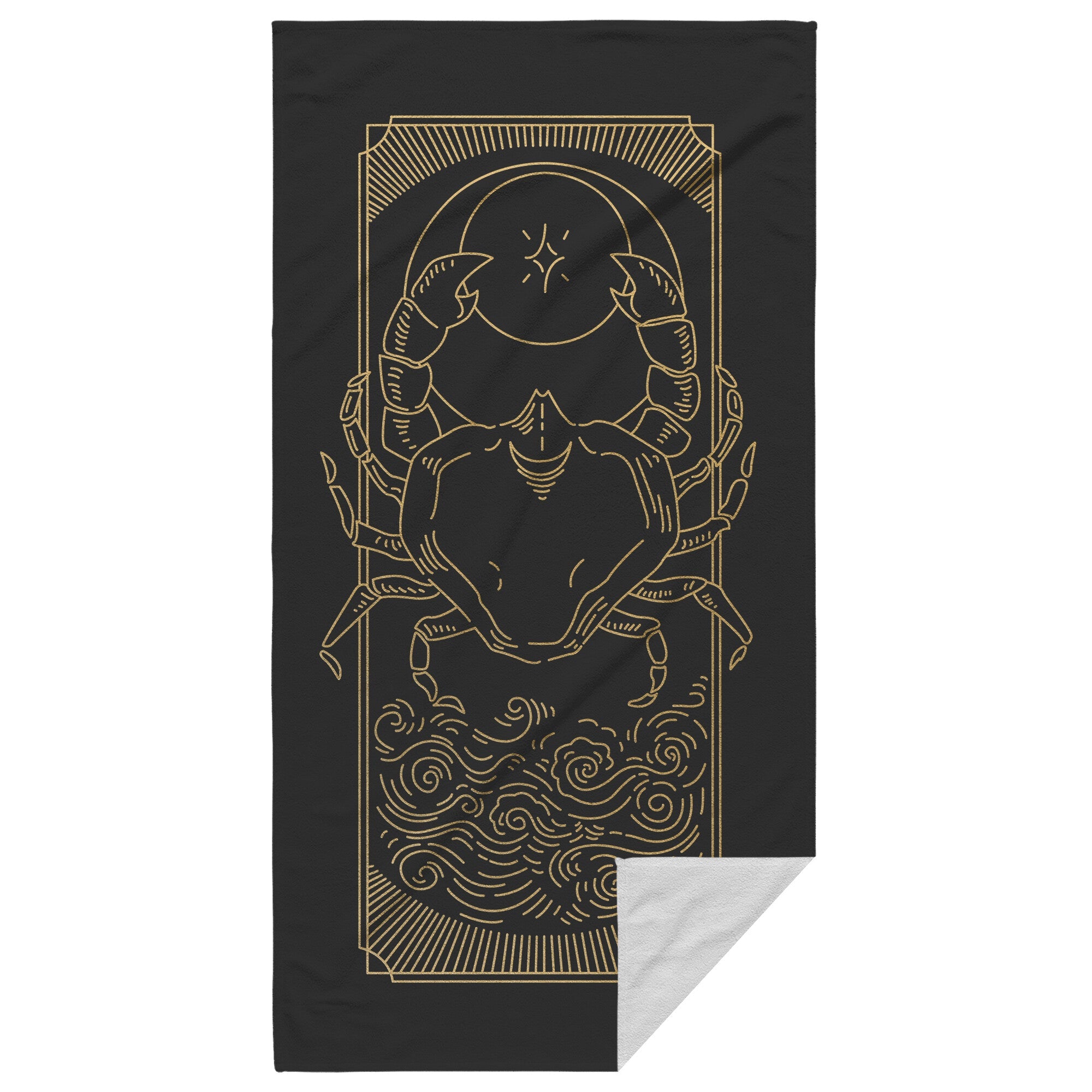Zodiac Beach Towel - Cancer