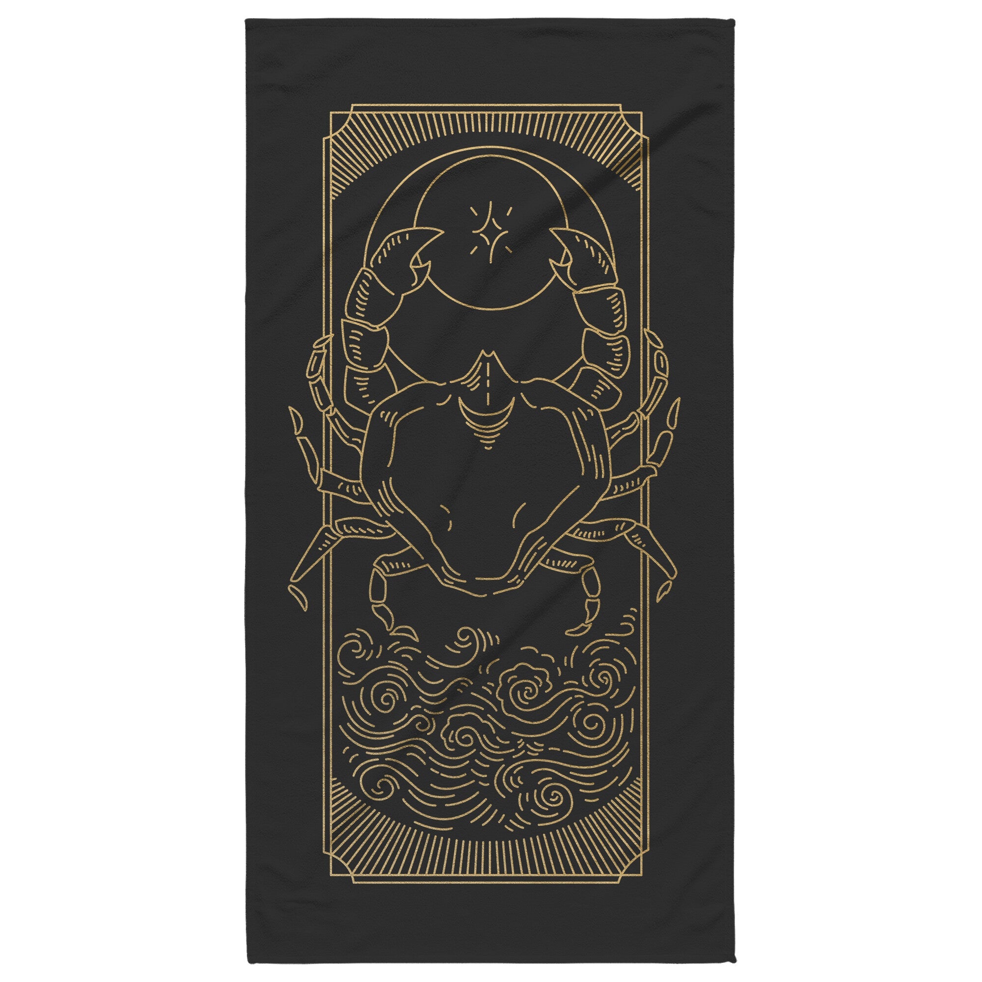 Zodiac Beach Towel - Cancer