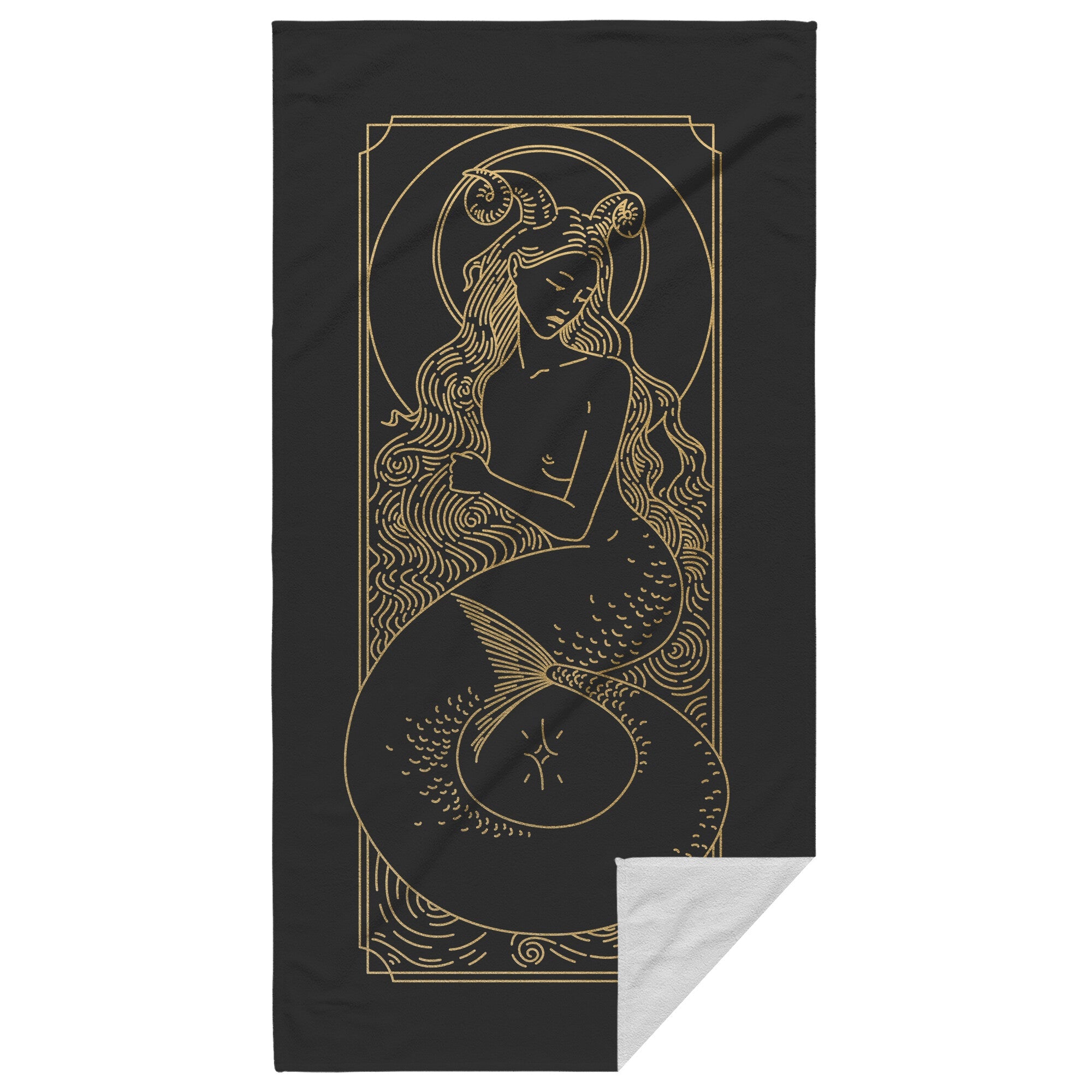 Zodiac Beach Towel - Capricorn