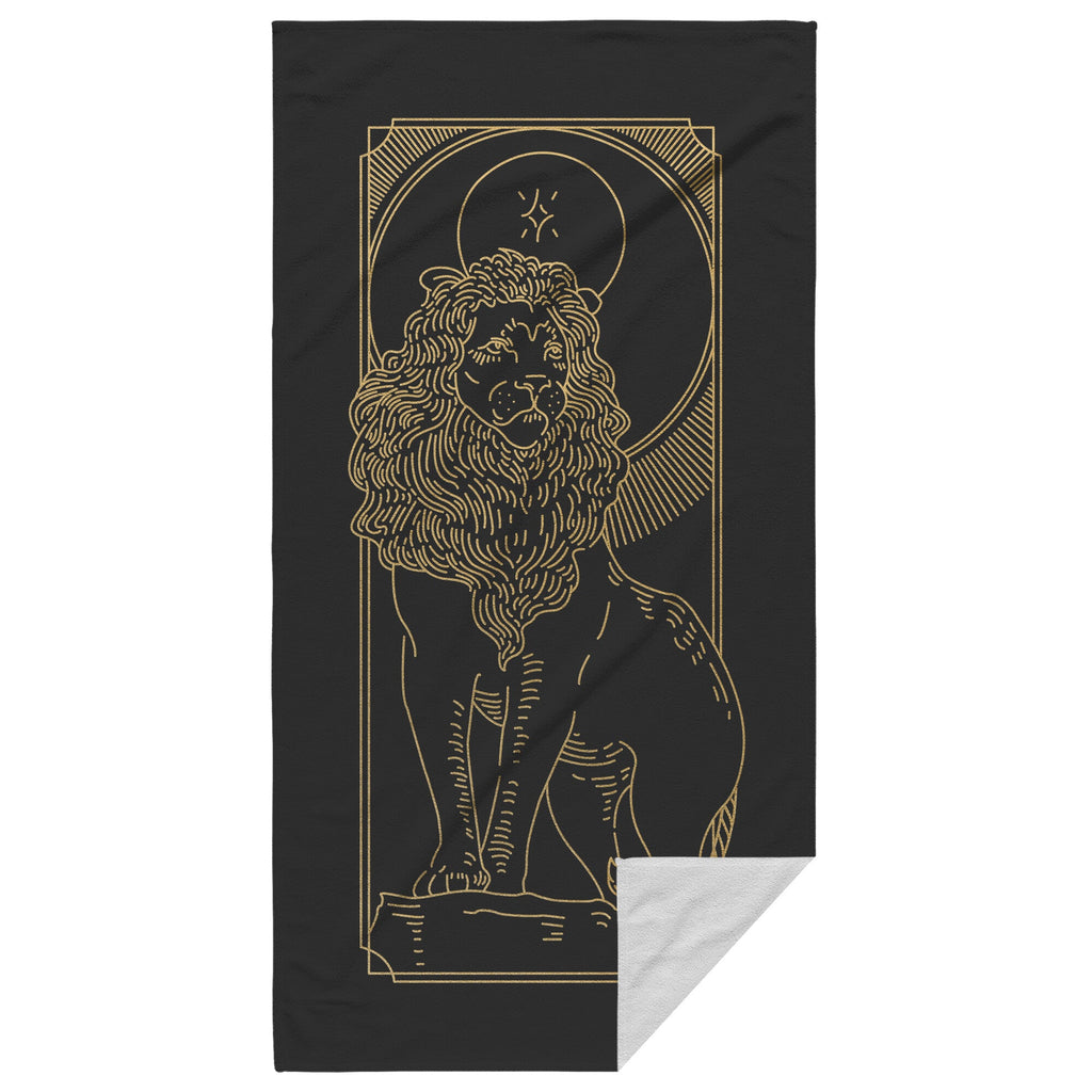 Zodiac Beach Towel - Leo