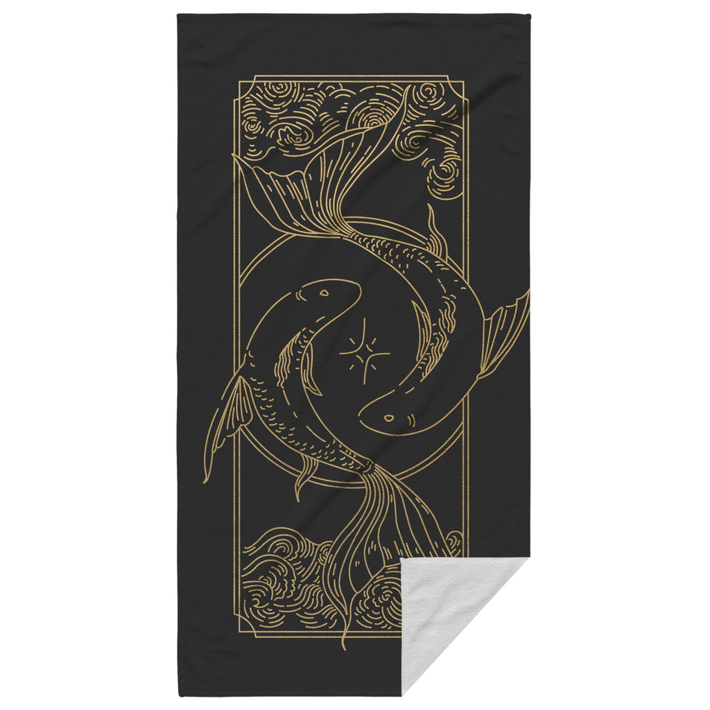Zodiac Beach Towel - Pisces