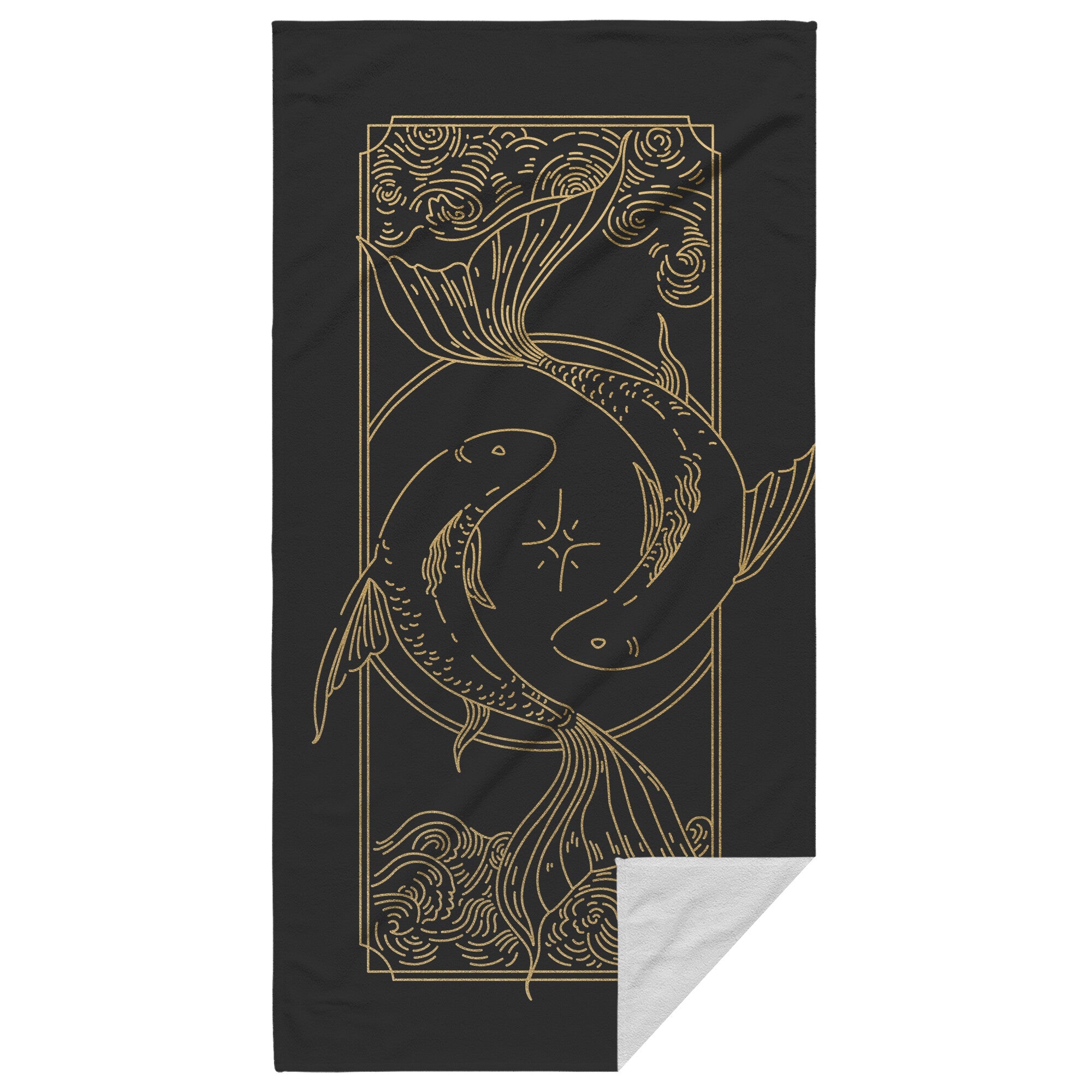 Zodiac Beach Towel - Pisces