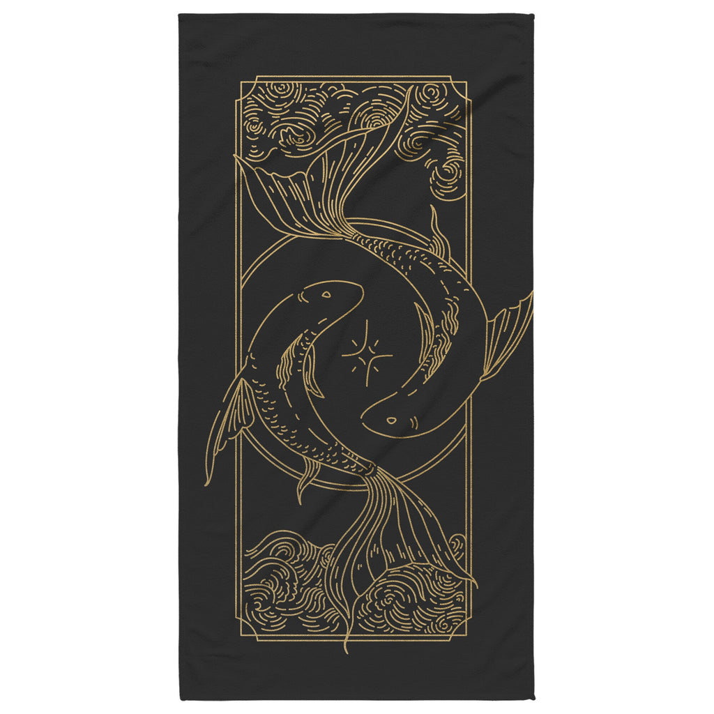 Zodiac Beach Towel - Pisces