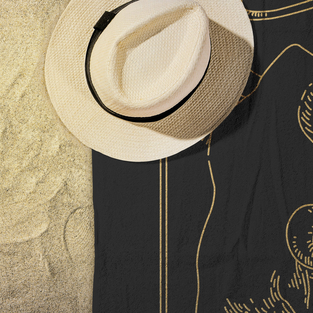 Zodiac Beach Towel - Taurus