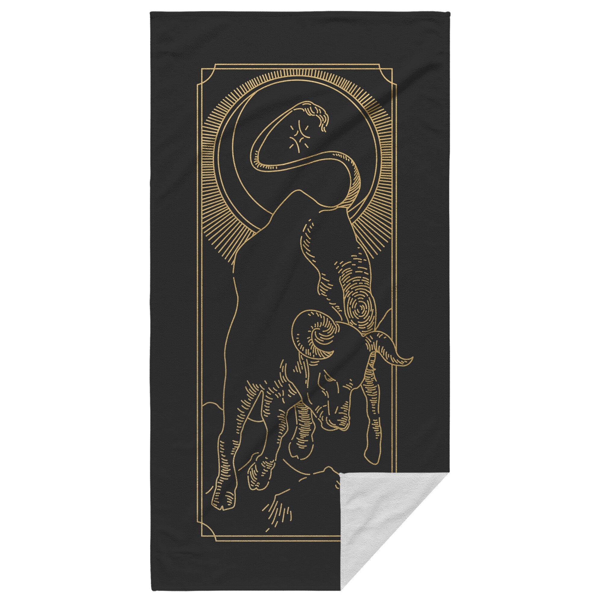 Zodiac Beach Towel - Taurus