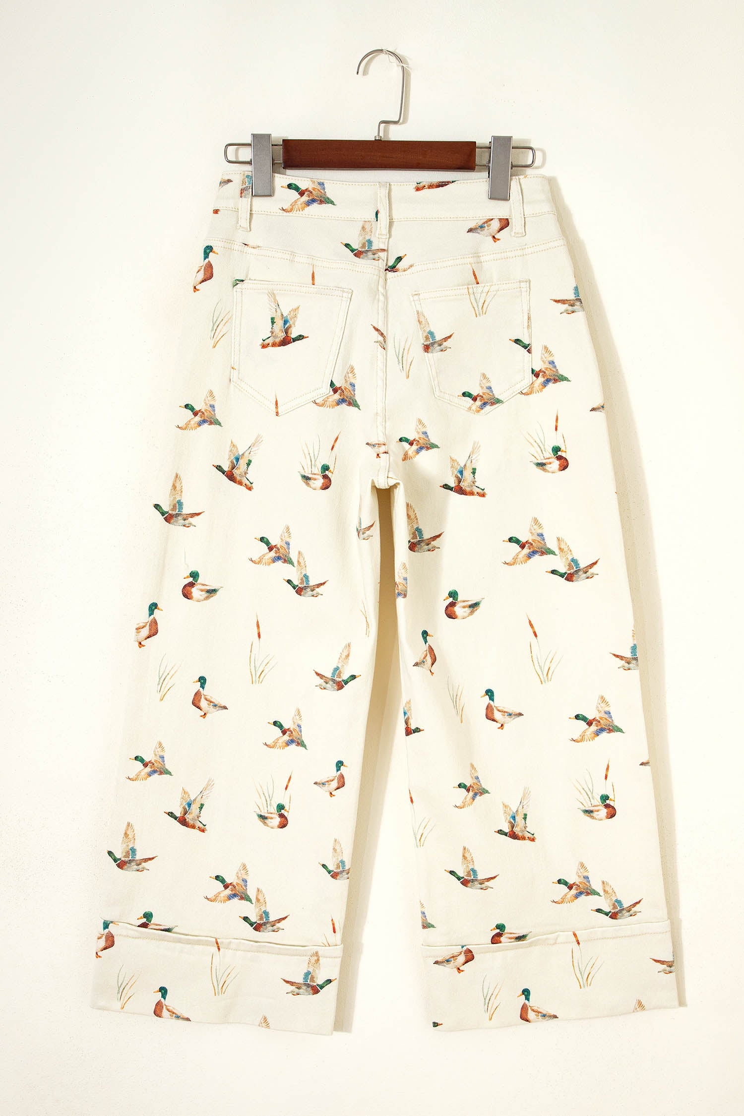 Western Mallard Cuffed Hem Shift Jeans