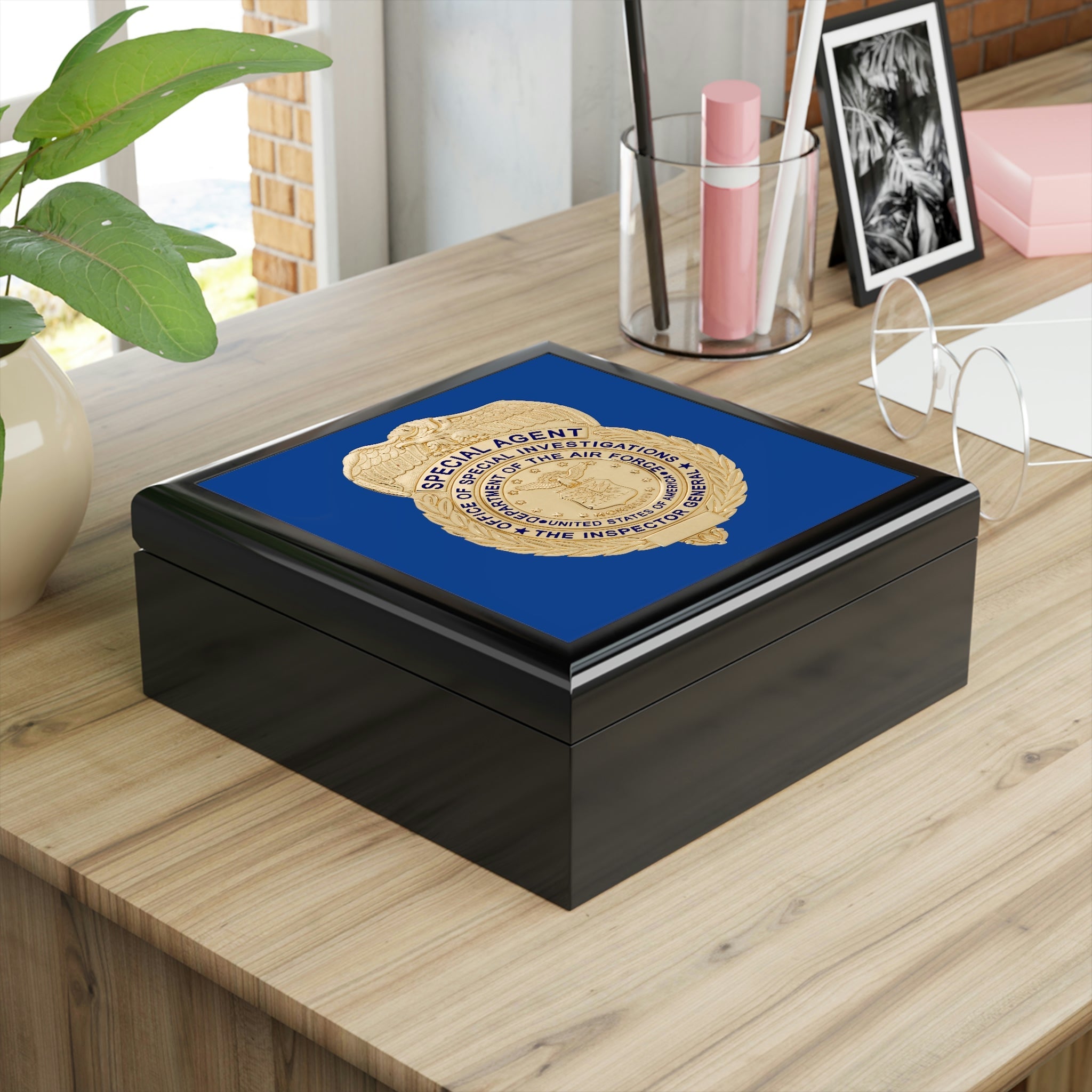 OSI Badge Jewelry Box