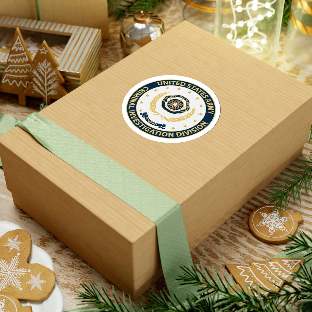 Army CID Seal Sticker