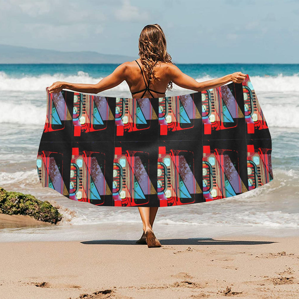 Buckle Up!  Four Wheel Drive Offroading Beach Towel 31.5"x 71"(Made In USA)
