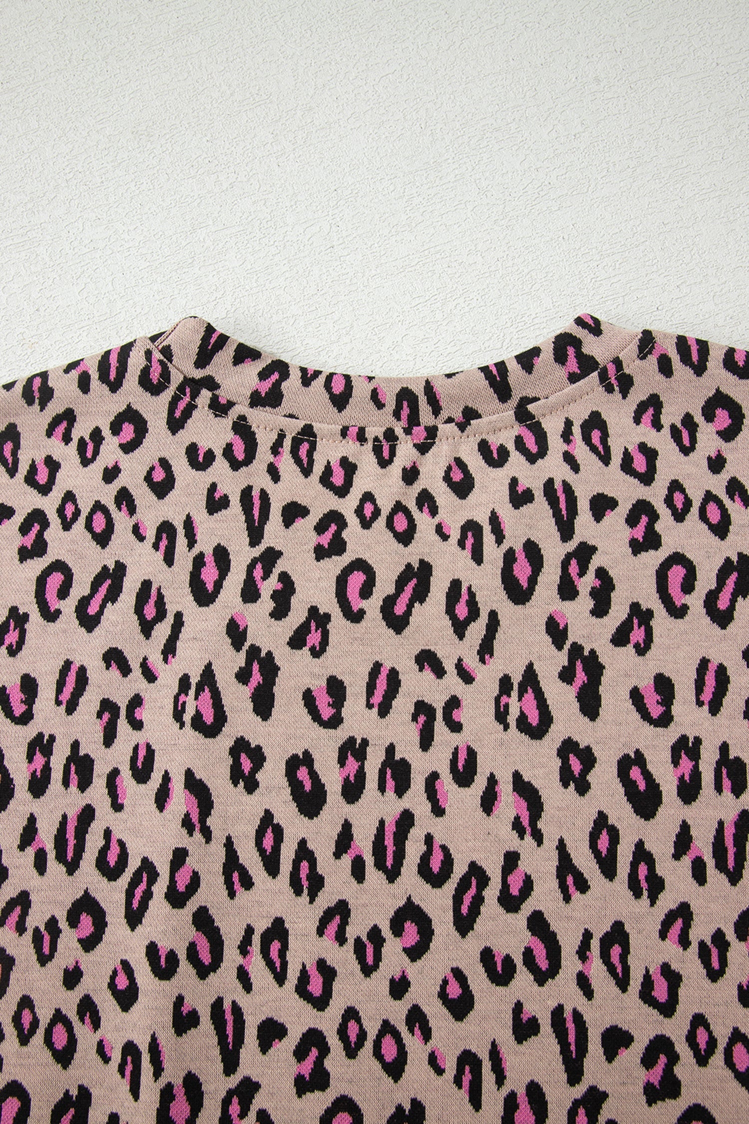 Leopard Short Sleeve Tee & Pants Set