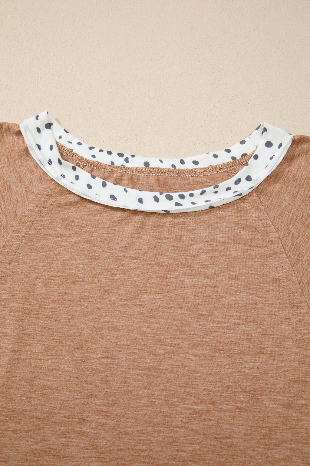 Plus Size Animal Colorblock Patchwork Tee