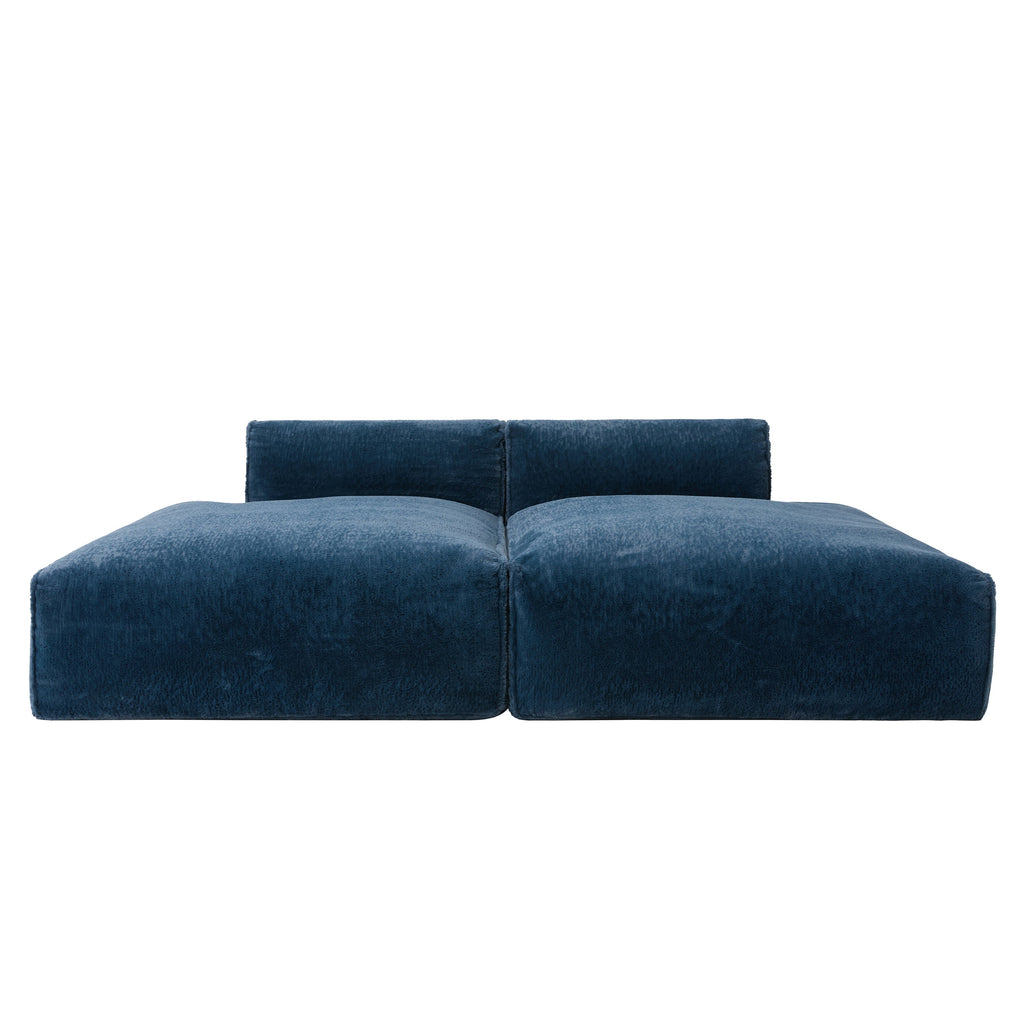 [VIDEO+NEW]90.0'Oversized Modular Sectional Sofa,Fully Compressed,Spacious Foam-Filled Sofa Bed for Living Room,elderly - friendly design,2 PC Free Combination,No Assembly Required,3 Colors