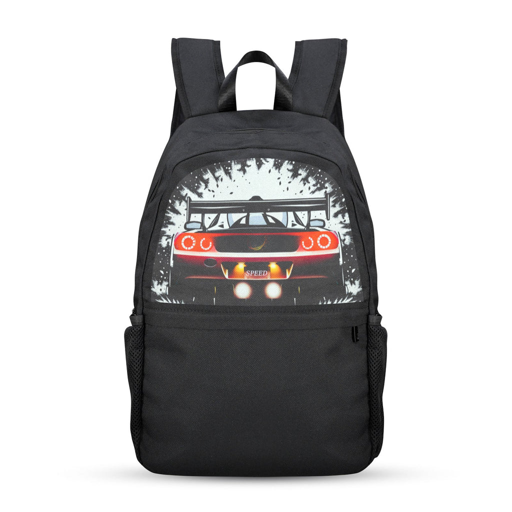 Race Car Winner Casual Backpack (Upper Part Printing) (Model 1753)