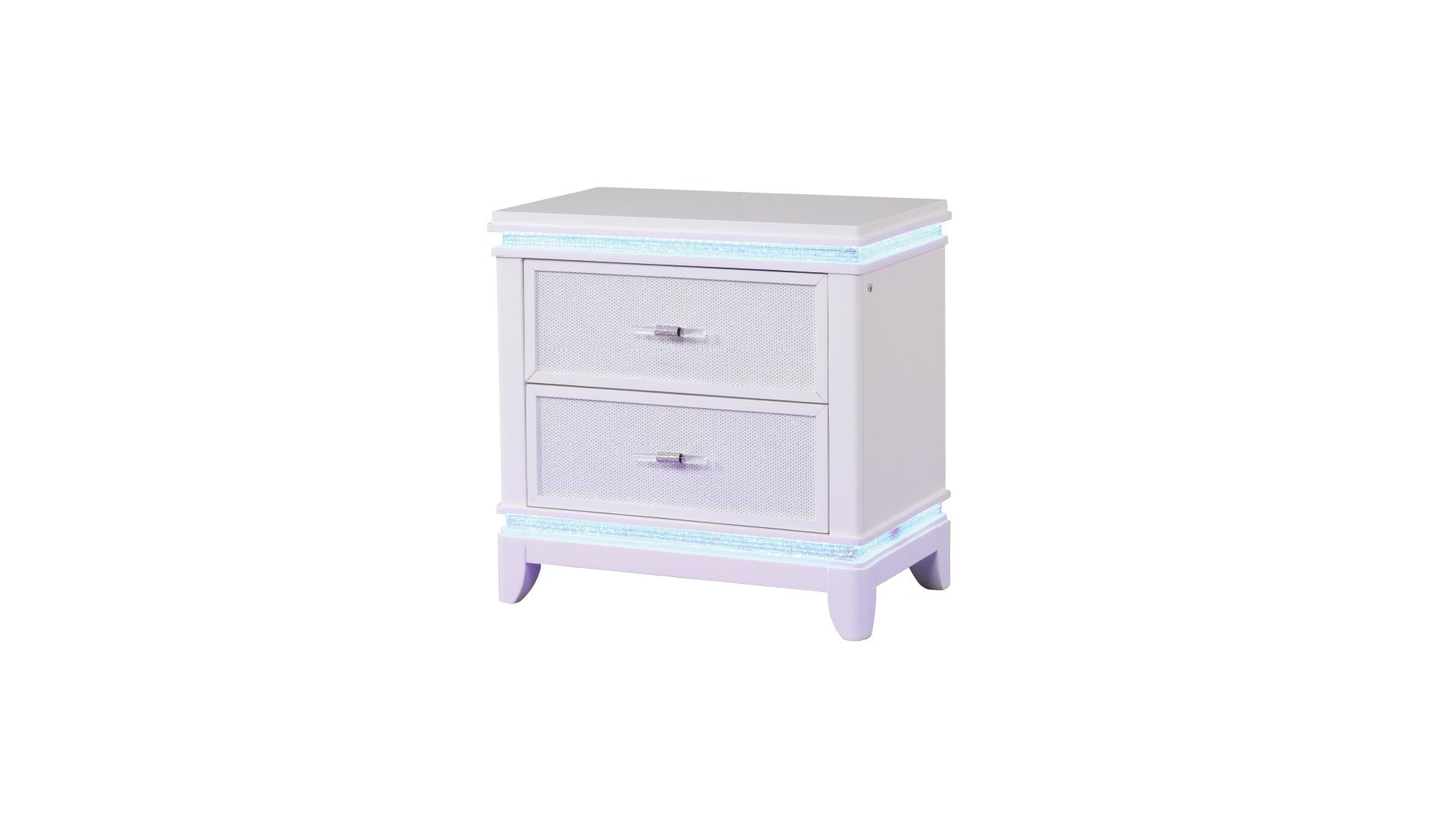 OPIUM  Queen 5 Pc Bedroom set in Milky White(NJ INVENTORY)