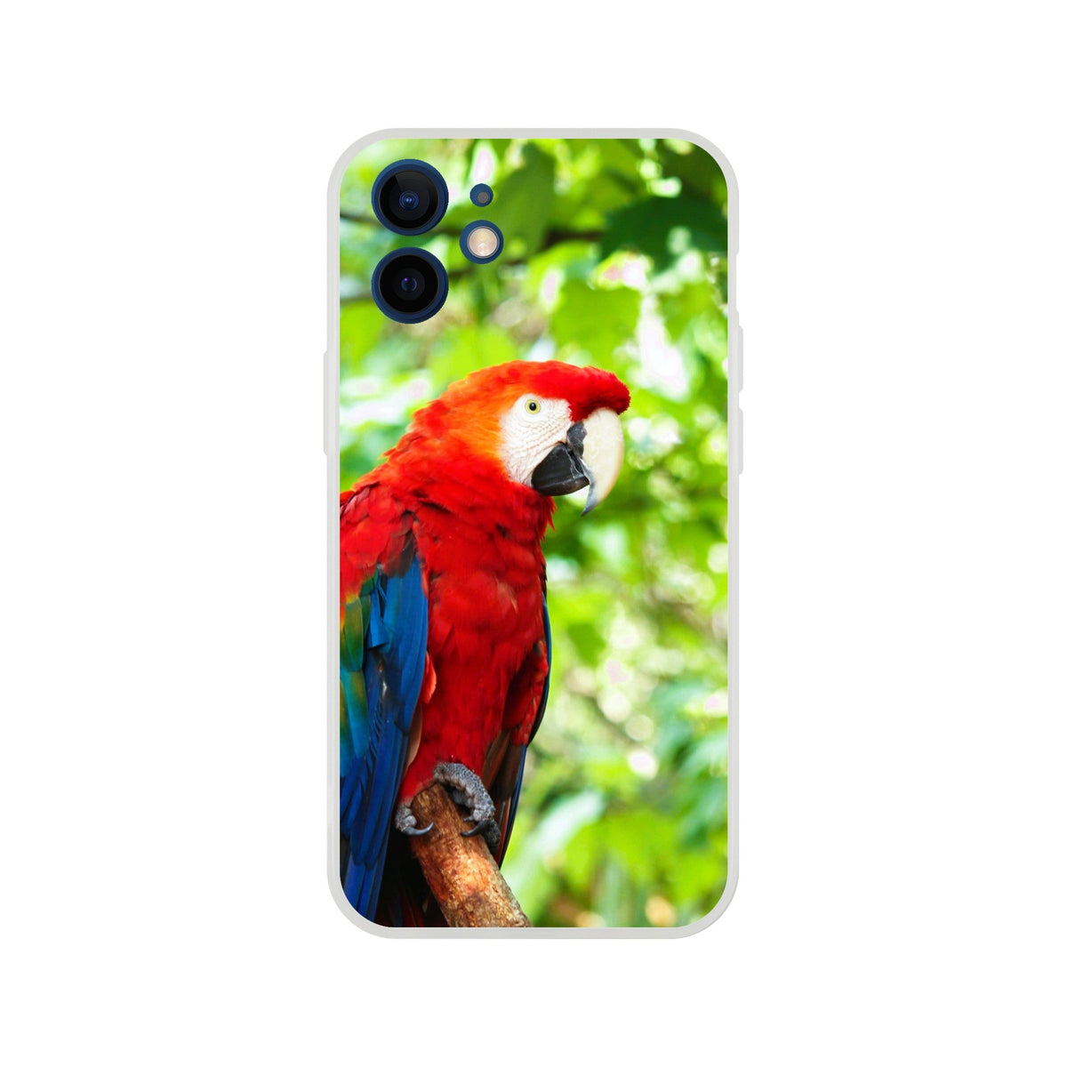 Scarlett Macaw iPhone Flexi case