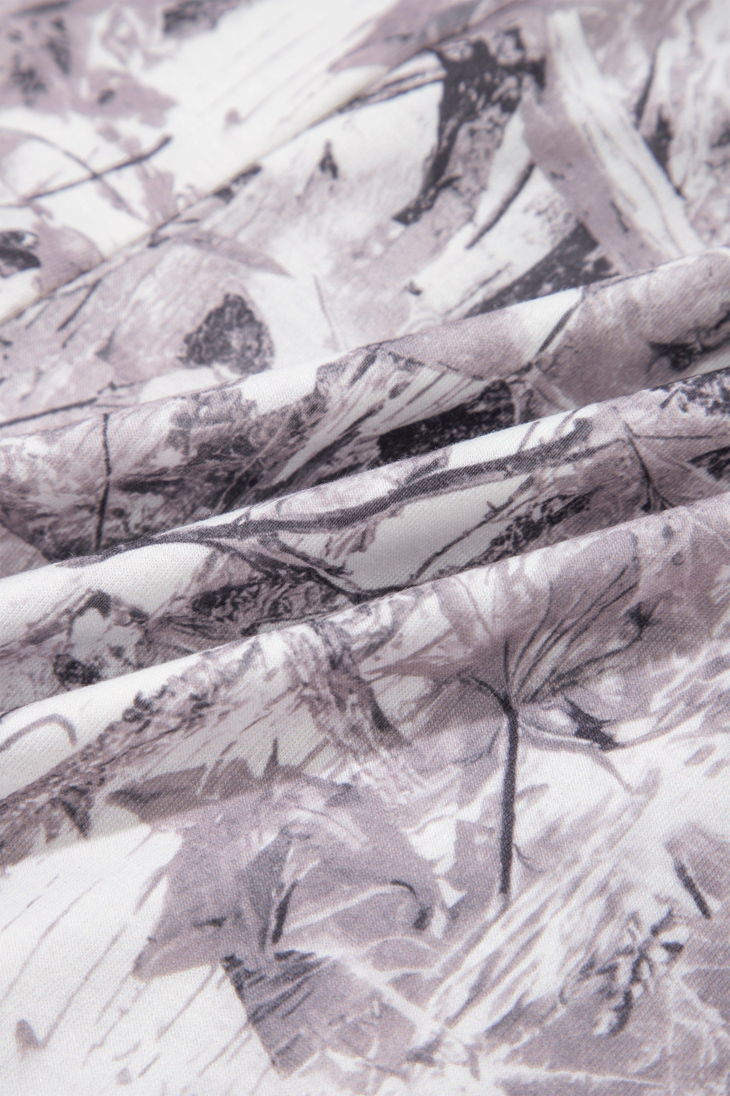 Camo Drawstring High Waist Active Shorts