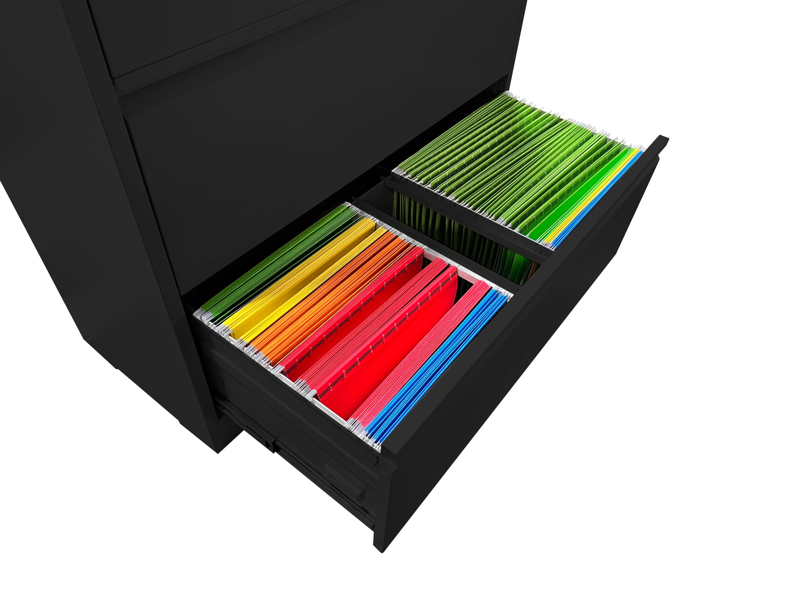 3 Drawer Lateral File Cabinet with Lock – Heavy-Duty Metal Filing Cabinet for Home Office, Wide Storage for Letter/Legal/A4/F4, Silent Full-Extension Slides, Anti-Tilt Safety