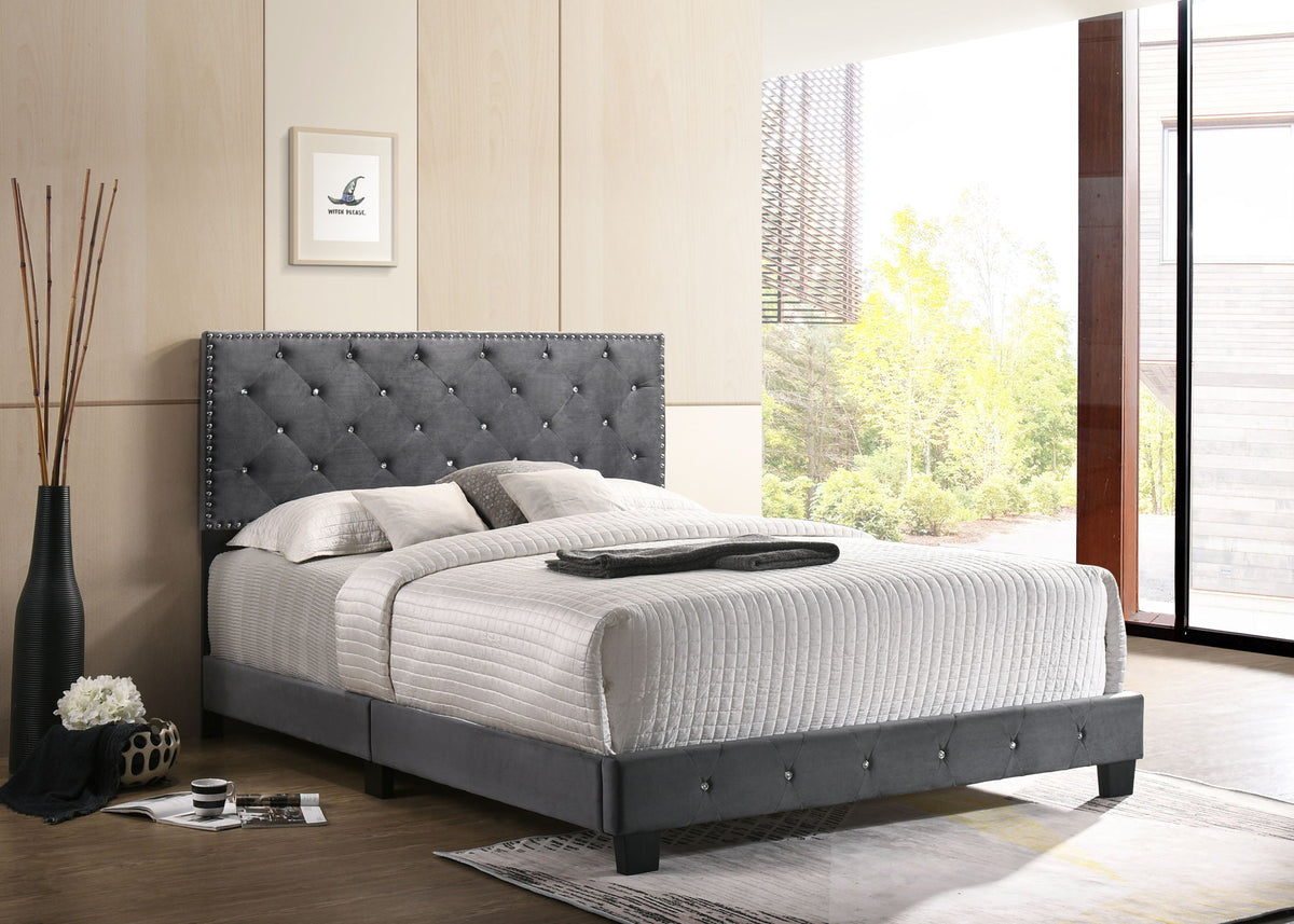 Luxurious Upholstered Bed