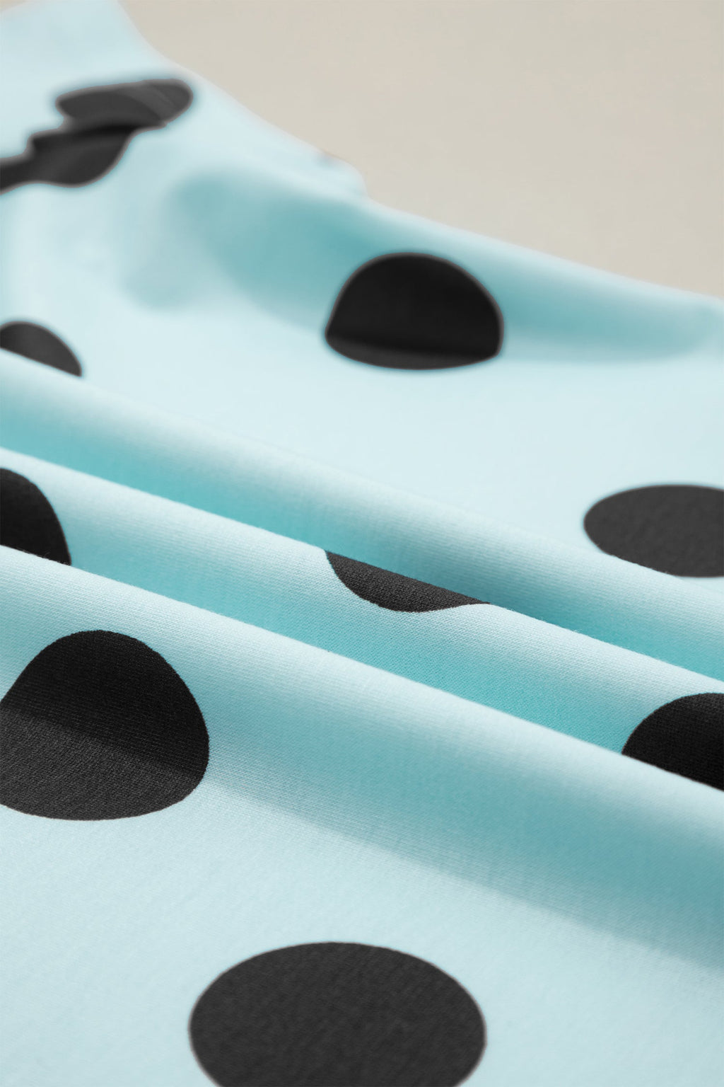 Polka Dot Short Sleeve Top & Mini Skort Set