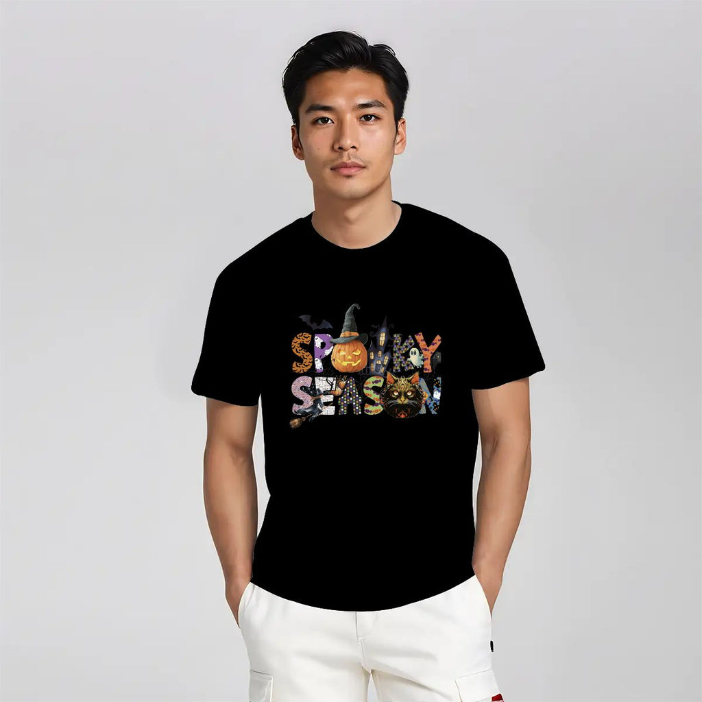 Halloween Spooky Season Gildan 5000 Unisex Cotton T-shirt