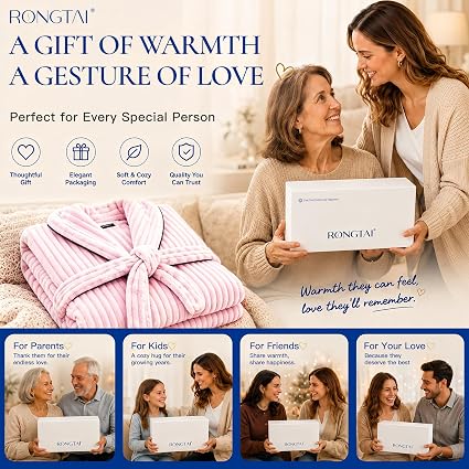 Women's Cozy Luxury Long Soft Bathrobe