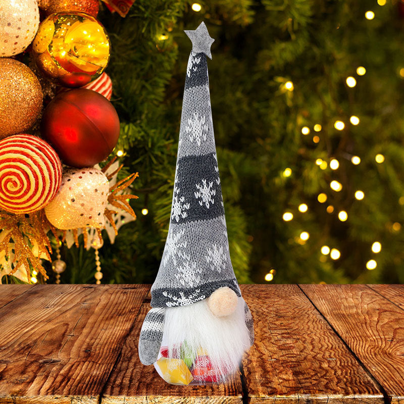 Children's Festival Decoration Doll – Fabric Candy Jar Ornament for Desktop Décor