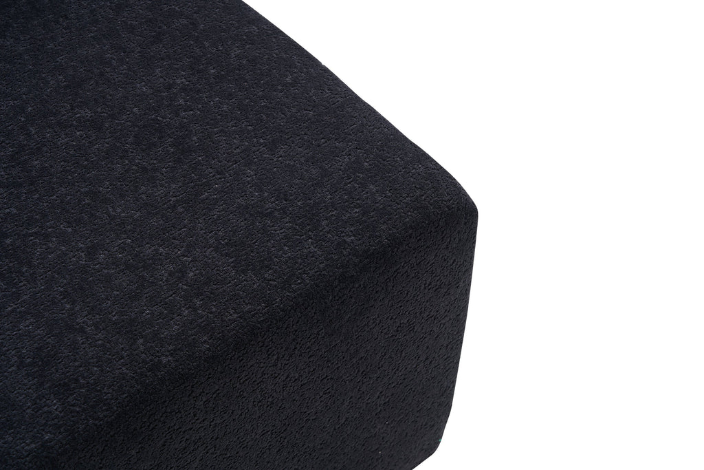 Memory Foam Couch, No Installation & Easy to Transport, Deep Seat Modern Sofa with Chenille Fabric, Couch for Living Room, Bedroom, Apartment, Home Office