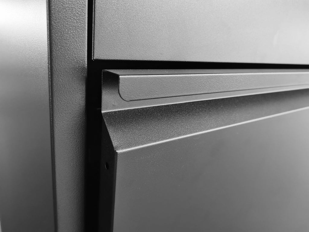 2 Drawer Lateral File Cabinet with Lock – Heavy-Duty Metal Filing Cabinet for Home Office, Space-Saving Wide Storage for Letter/Legal/A4/F4, Silent Full-Extension Slides, Easy-Assembly