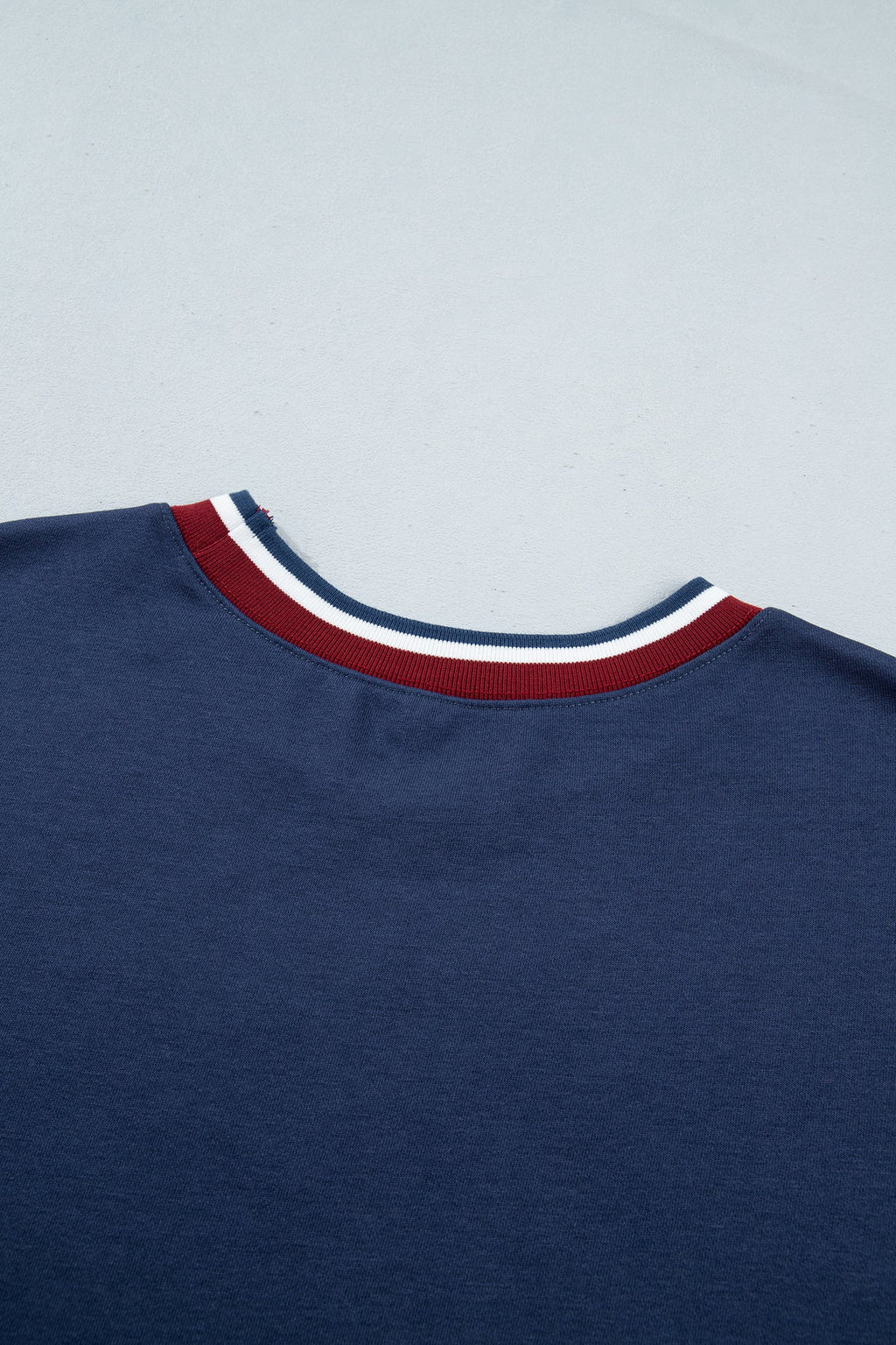 ATHLETIC DIVISION Colorblock Long Sleeve Graphic Sweatshirt