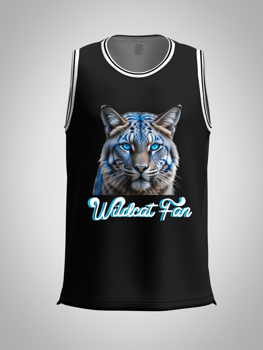 Wildcat Fan Adult Black Basketball Jersey | Ships From USA