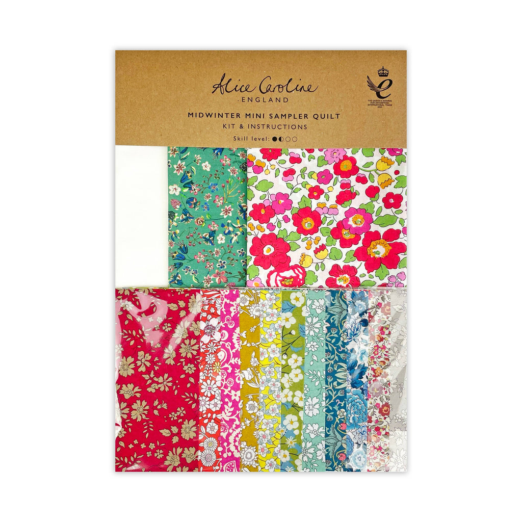 Liberty Tana Lawn® Mini Christmas Quilt Kit – Hand &amp; Machine Sewing Project