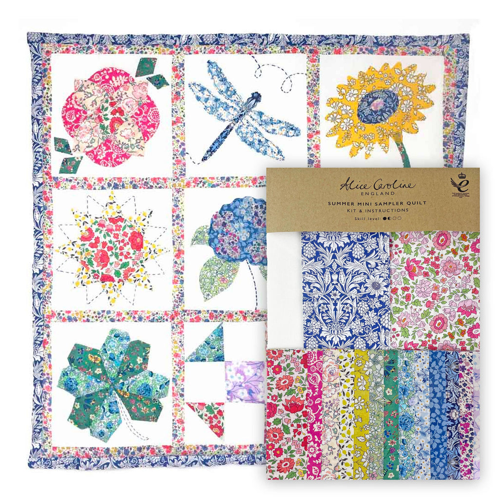 Liberty Tana Lawn® Spring Mini Quilt Kit – A Cheerful Hand &amp; Machine Sewing Project