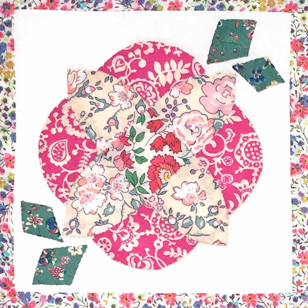 Liberty Tana Lawn® Spring Mini Quilt Kit – A Cheerful Hand &amp; Machine Sewing Project