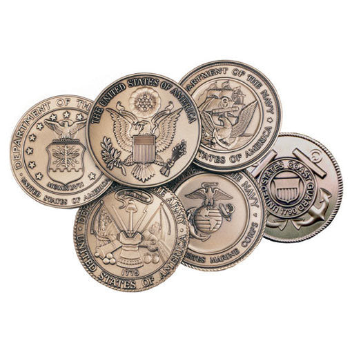 Army Service Medallion, Brass Army Medallion