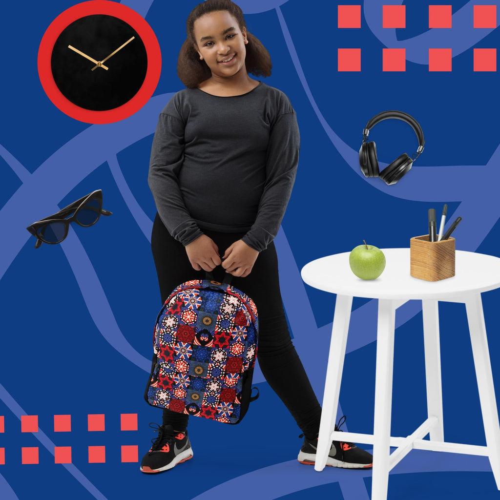 Patchwork USA Design School Backpack