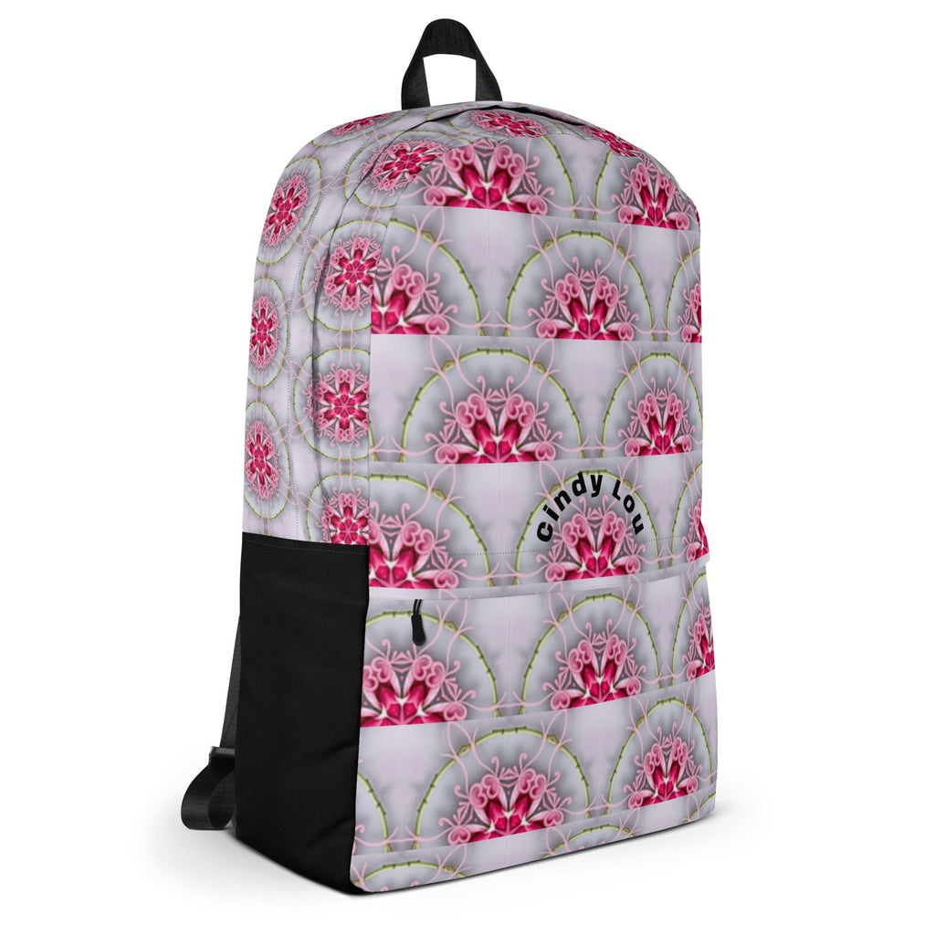 Hot Pink Fans Medium Size Backpack with Personalization