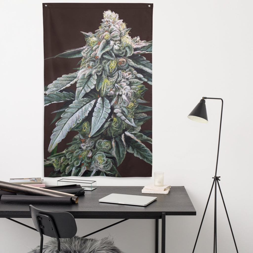 Boston Cream Pie Cannabis Flag