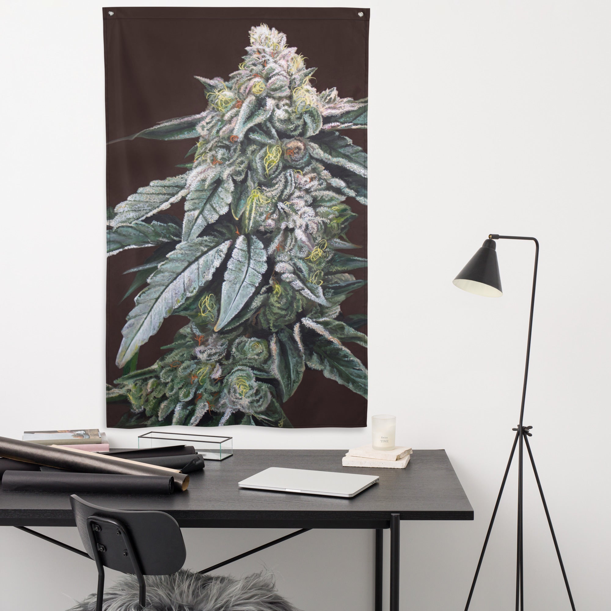 Boston Cream Pie Cannabis Flag