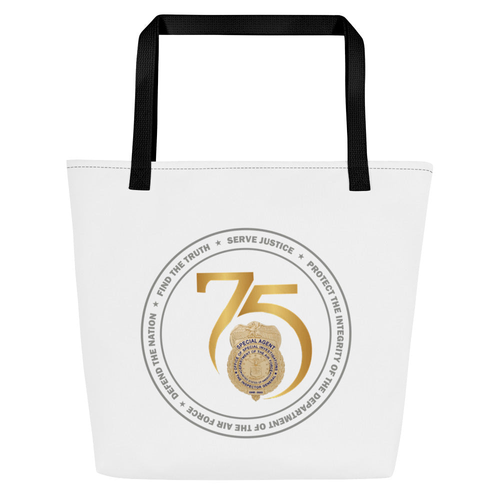 OSI 75th Anniversary Commemorative Large Tote Bag