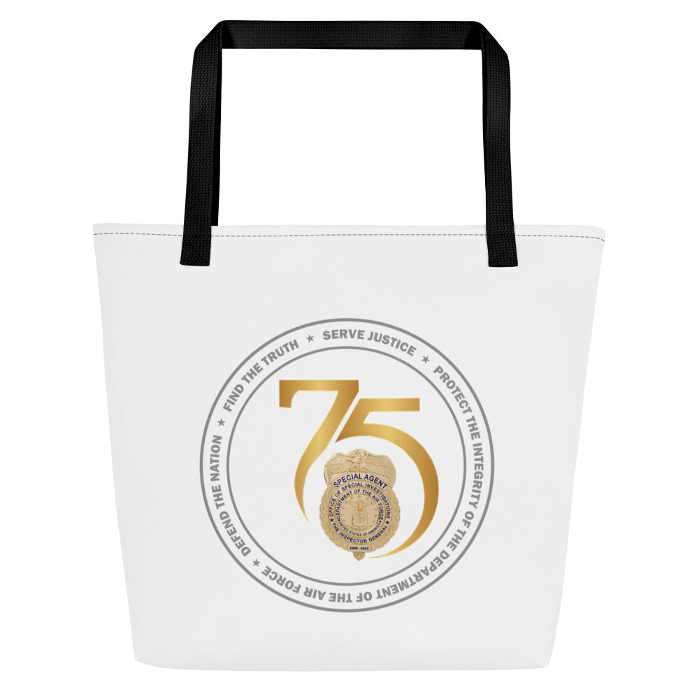 OSI 75th Anniversary Commemorative Large Tote Bag