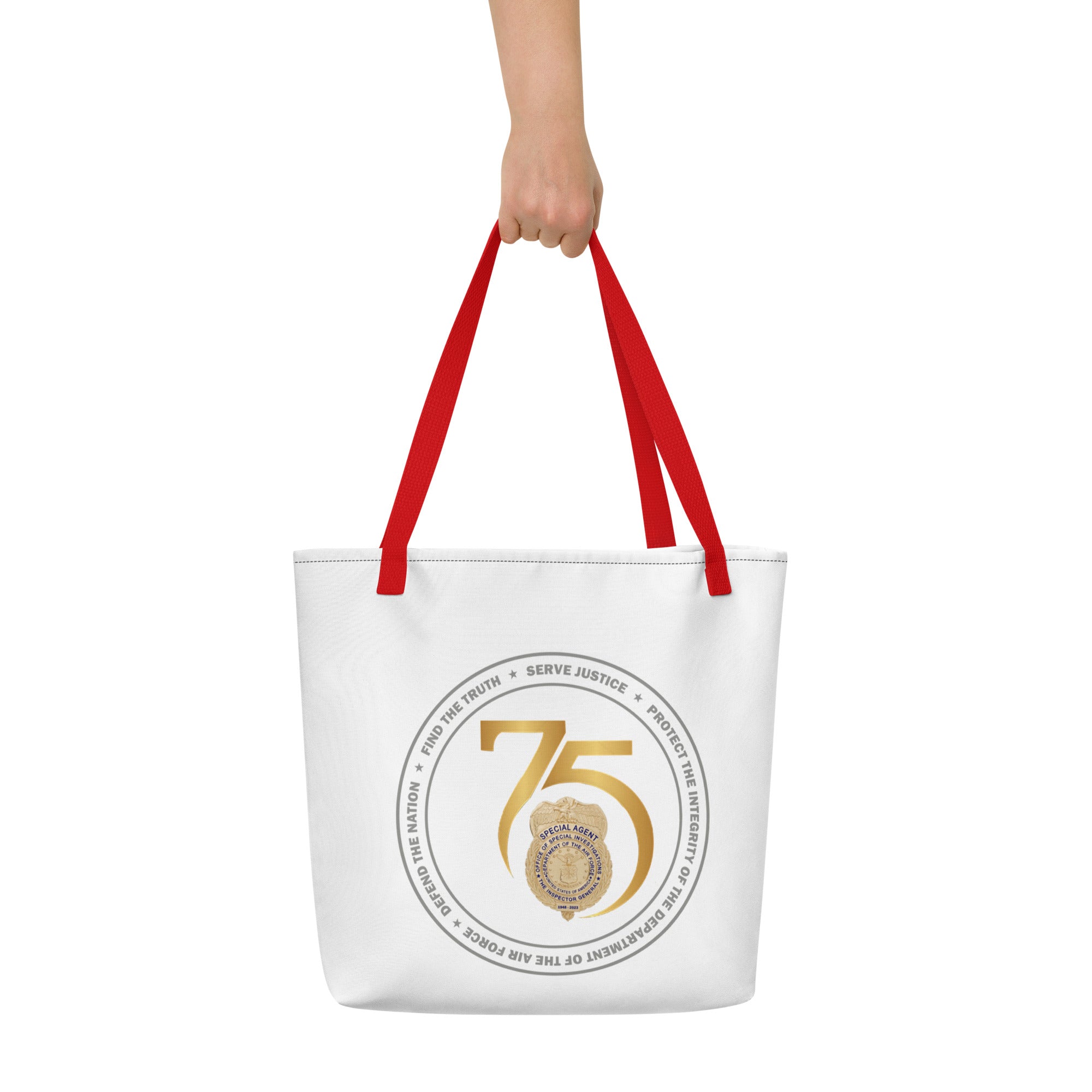 OSI 75th Anniversary Commemorative Large Tote Bag