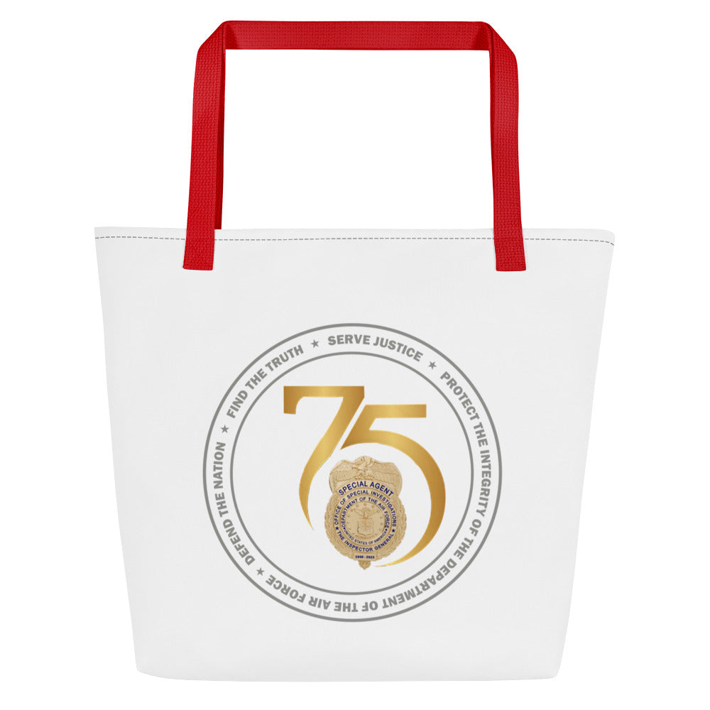 OSI 75th Anniversary Commemorative Large Tote Bag