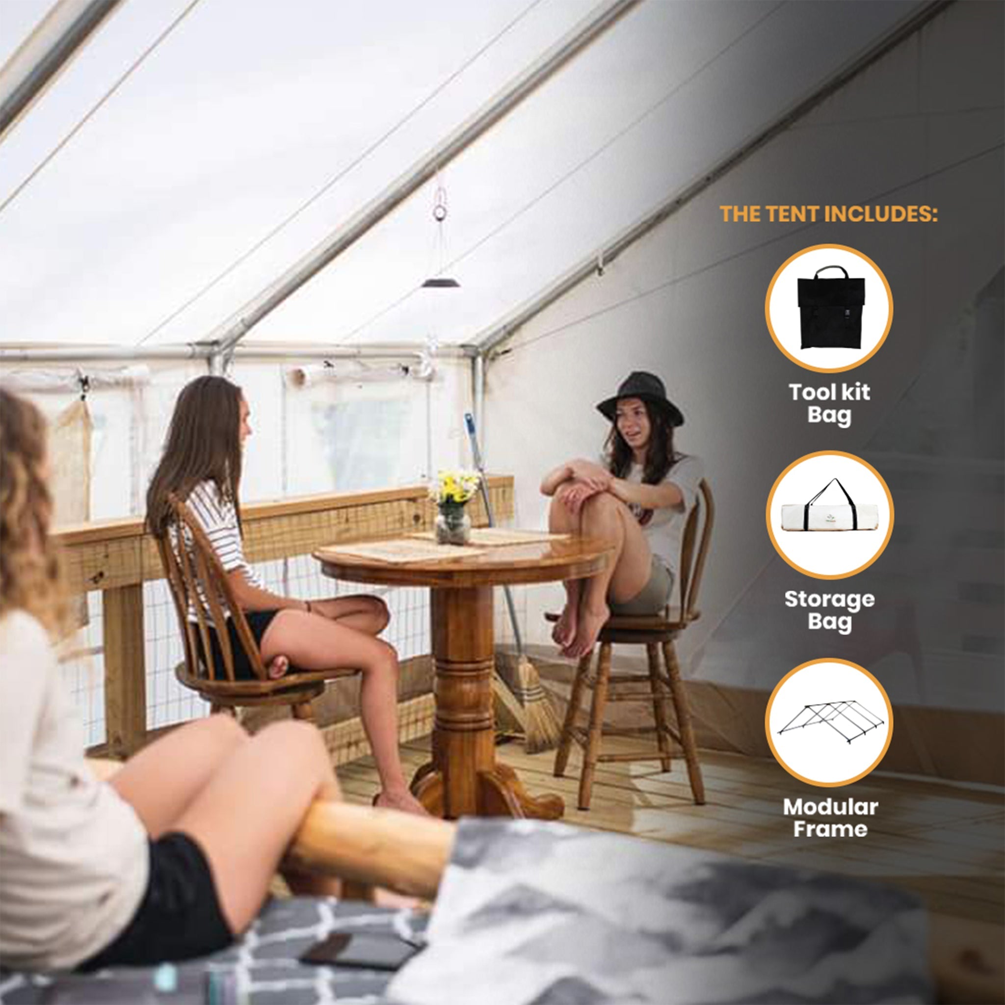 14'x16' Alpha Pro Wall Tent