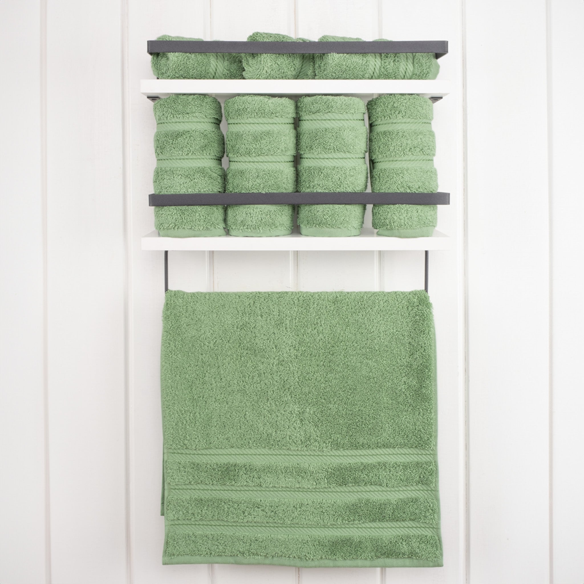 American Soft Linen 100%  Cotton Turkish Towels, 4 Pack Hand Towel Set, Super Soft, Absorbent, Quick Dry Premium Towels